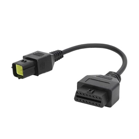 6-Pin OBD2 Scanner Kabel Universal Motorcykel Diagnostisk Adapter Ersättning för Husqvarna 449 511 610 630 450