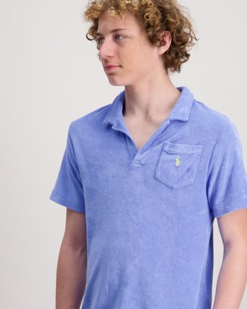 Polo Ralph Lauren Terry Polo Shirt Blau Polo/Rugbyshirts Jungen - Kids Brand Store