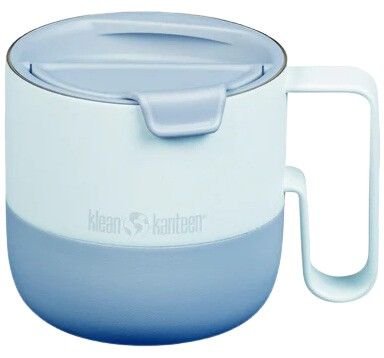 Klean Kanteen Rise Mug 414ml (w/Flip Lid) Ice Blue