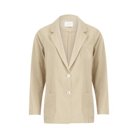 Coster Copenhagen, Blazer Beige, Dames, Maat:S,polyester