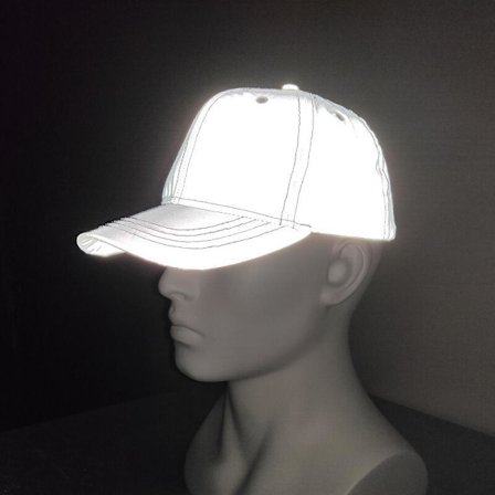 En selvlysende baseballkasket til mænd [DB]