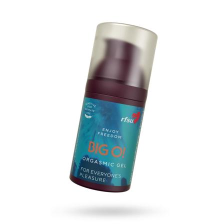 Big O Orgasmic Gel 30ml - Vuxen.se - Bättre sex för honom: gel och delay spray för ökad hållbarhet