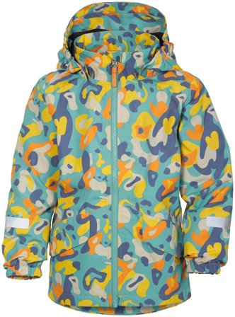 Didriksons Lava Printed Kids' Jacket Children unlined jackets Blue 100