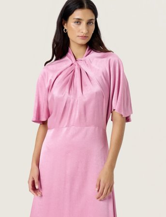 Soaked in Luxury Slriyan Miria Dress - Pink - S