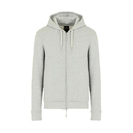 Armani Exchange, Zip-throughs Grijs, Heren, Maat:L