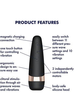 Kjøp Satisfyer Pro 3 Vibration - Lufttrykksvibrator | God pris