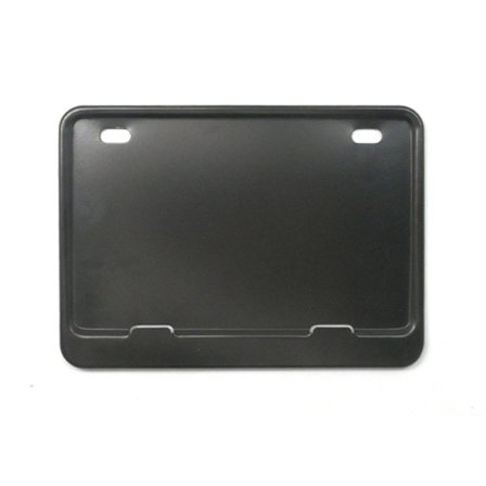 Nummerpladeramme i aluminium Motorcykel Nummerpladeholder til for & bag 2 huller Universal Nummerpladecover