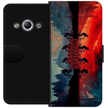 Kompatibelt Lommeboketui til Samsung Galaxy Xcover 3 Madison Beer kollasj i Y2K-estetikk med stjerner, pastellfarger og pop-inspirert design