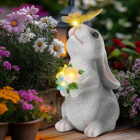 Uggla Sol Trädgårdsstaty Ornament Utomhus Trädgård Djur Dekoration Sol Ljus Uggla Dekorationer, Födelsedagspresent Kvinna Mamma Hem