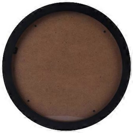 Rund billedramme til vægophæng, dekorativ fotoramme til stueindretning