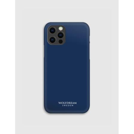 Navy Blue -mobilskal I Tpu Till Iphone 12mini Blå