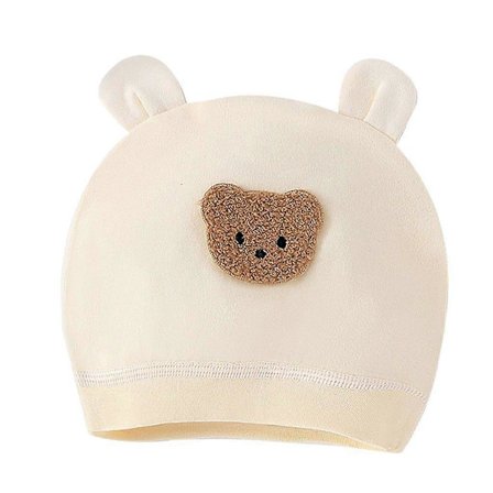 Nyfödd Baby Mössa Björnöron Spädbarnsmössa Baby Pojke Flicka Småbarnsmössor Spädbarnsmössa