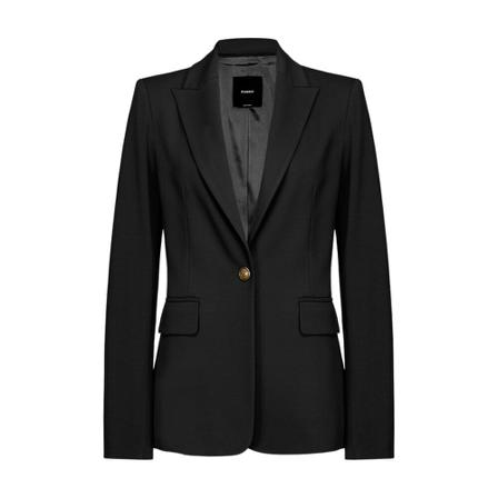 Pinko - Blazer - Svart - Dam - Storlek: Xs, Dam, Storlek: XS