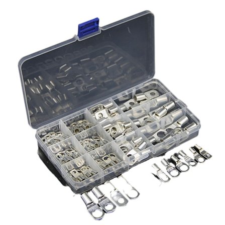 Kobberkabelsko, kabelklemmer for elektriske ledninger og kraftdistribusjonssystemer, fortinnede kobberkabelsko for