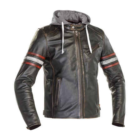 Jas Leer Richa Toulon 2 Rood 70