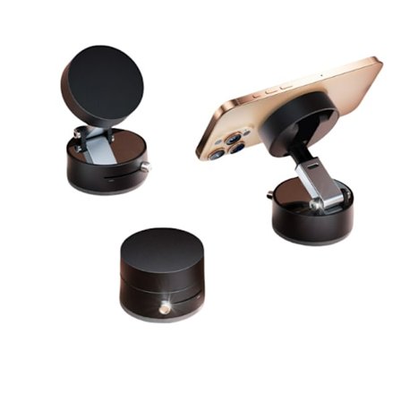 Magnetisk mobilhållare för bil med fällbart stativ