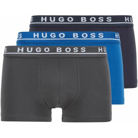 Hugo Boss Boxershorts Trunk 3-Pack Grå, Herre Underbukser, Størrelse: M
