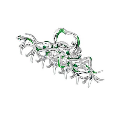 Kvinde Metal Hår Klo Delikat Hår Klip Kvindelig Hår Pin Slange Form Dekorer