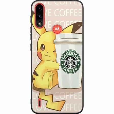Motorola Moto E7i Power Svart Skal Kawaii