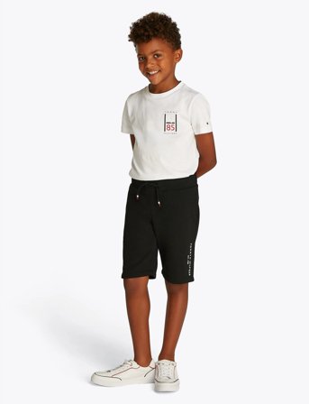 Tommy Hilfiger Essential Sweatshort - Black - 128
