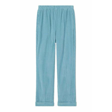 American Vintage Straight Broek , Blauw , Dames , Maat: S