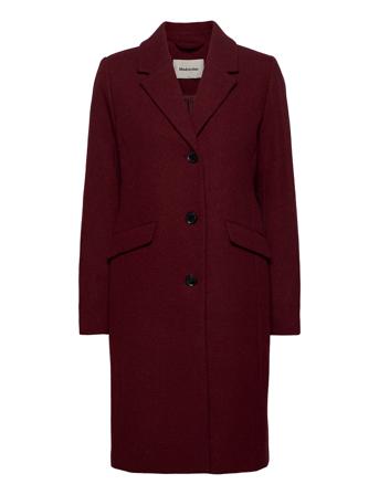 Pamela Coat Outerwear Coats Winter Coats Rød Modström