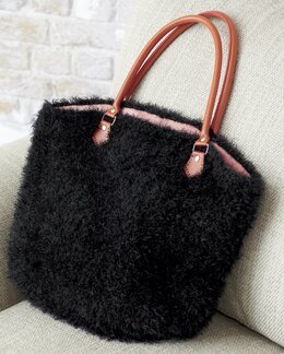 Strikkeoppskrift Veske - Sirdar