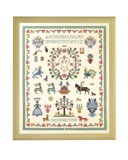 Broderipakke Navnebilde Symboler Lin - Oehlenschläger