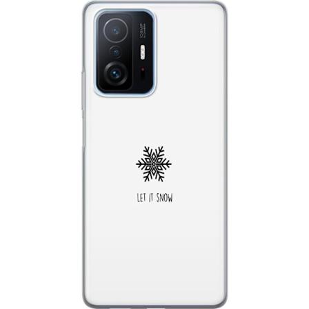 Xiaomi 11T Pro Gjennomsiktig deksel La det snø