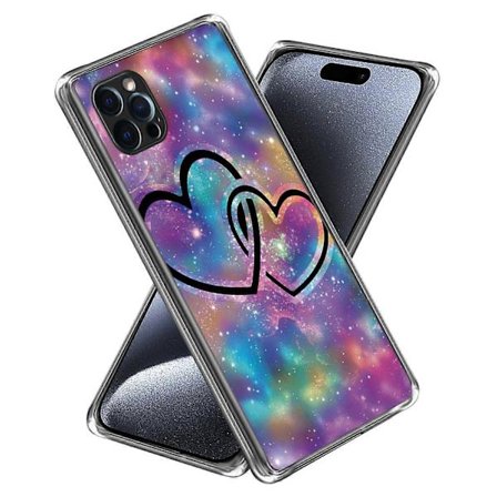 Til iPhone 16 Pro Max Cover Mønsterprintet Stødsikkert TPU Telefon Cover - Solsikker