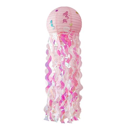 Havfruefestdekoration DIY hængende vandmandslanterne Lille M