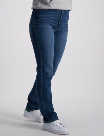 Levi's RIBCAGE ANKLE STRAIGHT Bleu Jeans Fille - Kids Brand Store