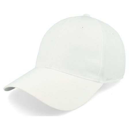 Adidas - 6 Panel Core Crst White Adjustable Adjustable White Cap - @ Hatstore