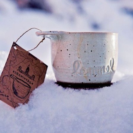 Lemmelkaffe Keramik-Kåsa Betula