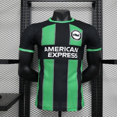 23-24 Brighton away -paita lyhythihainen aikuisten jalkapalloasu Thaimaalainen versio pelistä univormu yksiosainen S