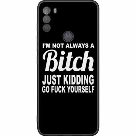 Motorola Moto G50 Svart Skal I ́m Not Always A...