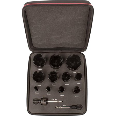 Starrett KMP11021 Hullsagsett Multi Purpose, 13 deler, Maskintilbehør & forbruk