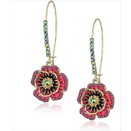 Rose Hængeøreringe, 1 par