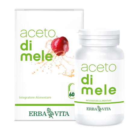 Erba Vita Aceto Mele 60 Capsule 550mg