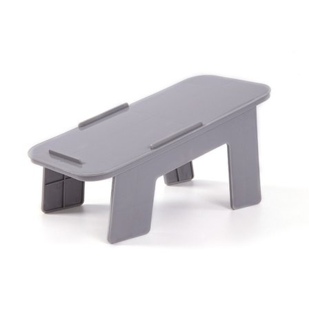 Skooppbevaringsstativ Sammenleggbar skoholder GRÅ