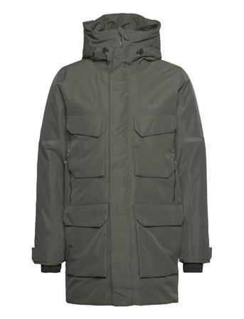 Drew Usx Parka 7 Parka Jakke Khaki Green Didriksons