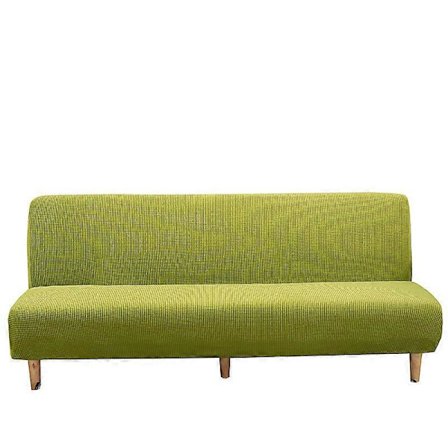 Selkänojaton sohvanpäällinen 3-istuttava, yksivärinen, paksu, vedenpitävä, joustava, venyvä sohvanpäällinen taitettaville sohville ja vuodesohville. (