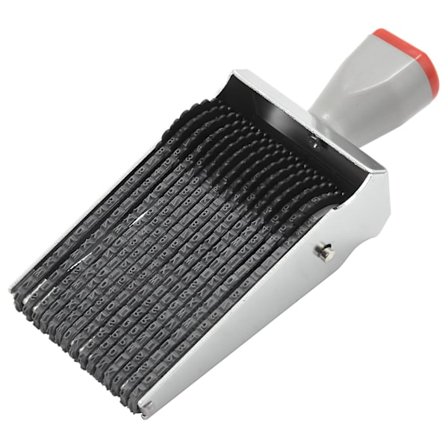 Multifunksjons 15-sifret alfabet rullestempel engelsk bokstav tall preget DIY scrapbooking R