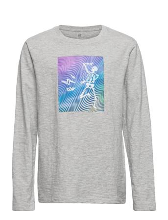 Kids Lenticular Graphic T-Shirt Grey GAP
