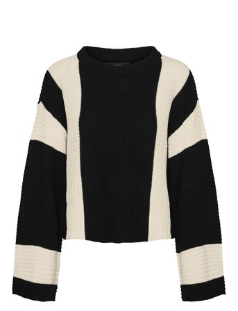 Vero Moda | Vmgigi Ls O-Neck Pullover Lcs Rep | XS