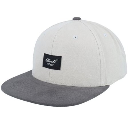 Reell - Grå snapback Keps - Pitchout Cap Light Grey/Dark Grey Snapback @ Hatstore