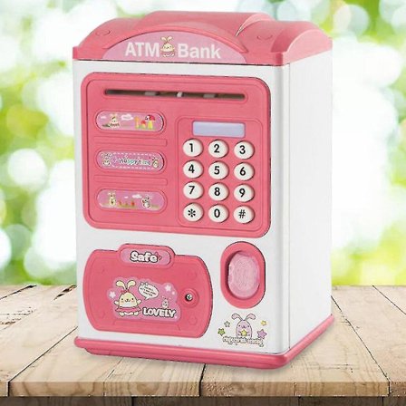 Elektronisk Spargris Safeboks Pengeskrin Digital Lås