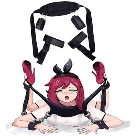 2025 Seneste Model Par Sexet Gave Sæt Seng Stropper Restriktioner Under King Queen Size Seng Sex Puder Sex Slynge Ben Hænder Bondage Bånd til