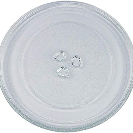 KLB-kääntöpöytä mikroaaltouunille 24,5 cm mikroaaltouunin lasilevy 245 mm lasilevy
