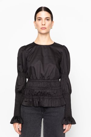 CAMILLA PIHL - Elsa Top - Black SizeS